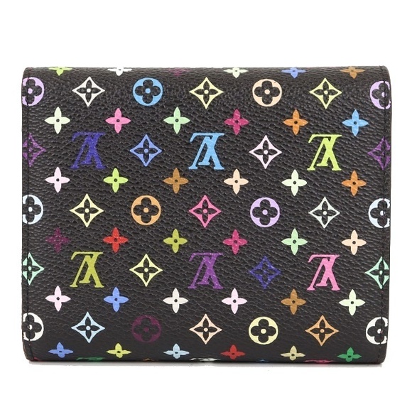 Louis Vuitton Portefeuille Joy Noir Wallet Monogram Multicolor - Picture 2 of 7